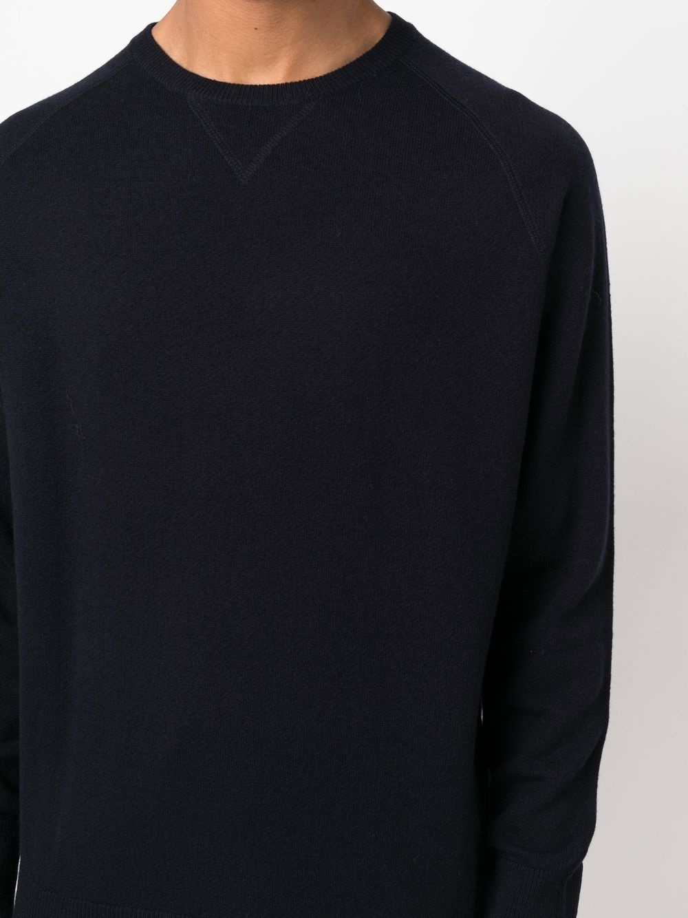 plain long-sleeve jumper - 5