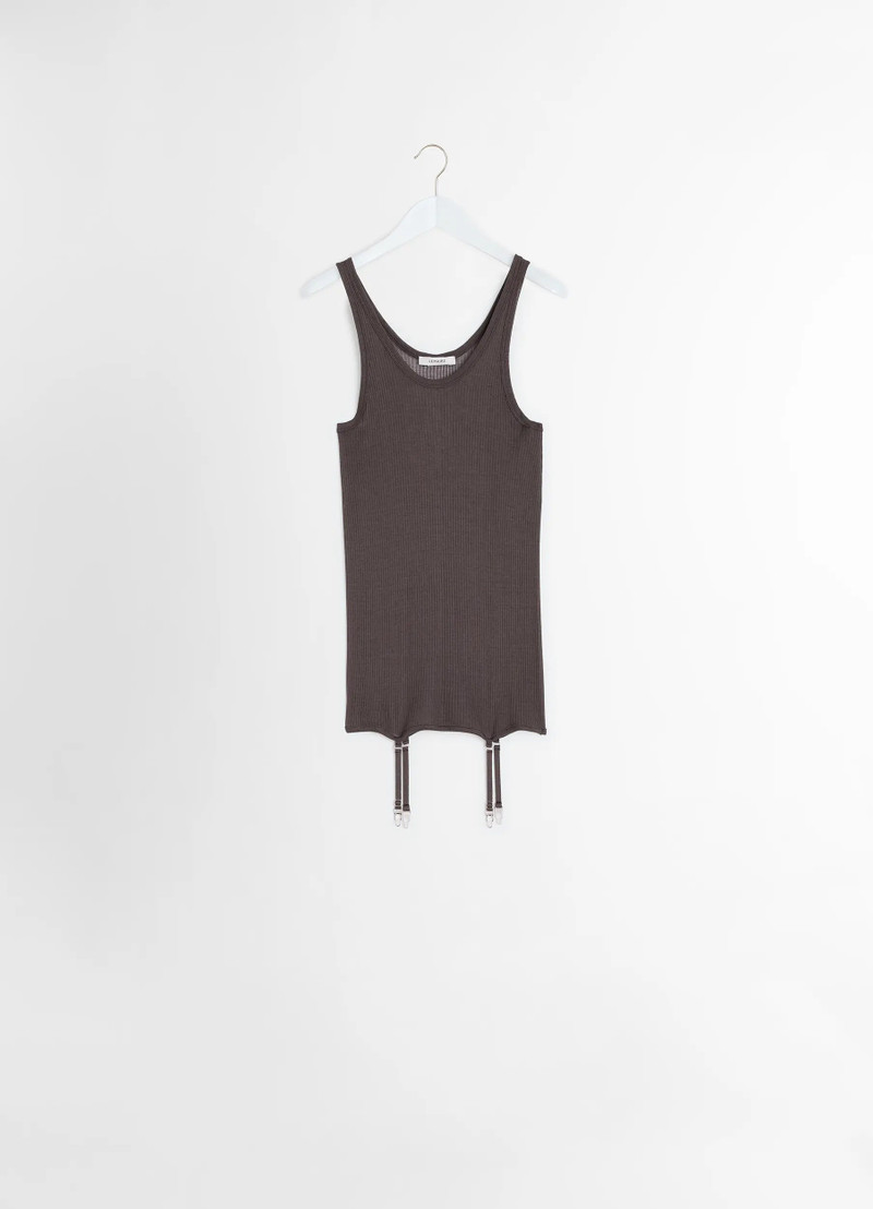 SEAMLESS RIB TANK TOP WITH SUSPENDERS 5