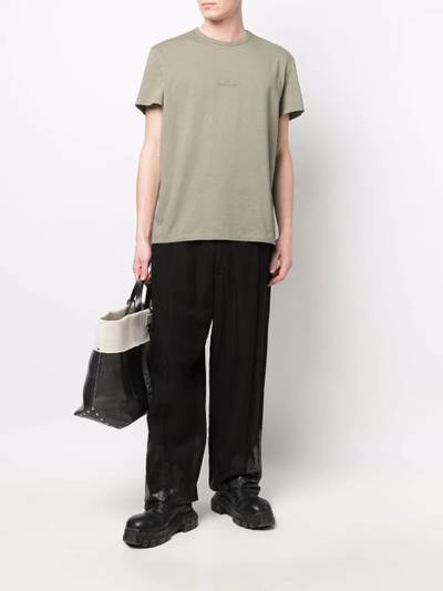 Maison Margiela embroidered-logo crewneck T-shirt outlook