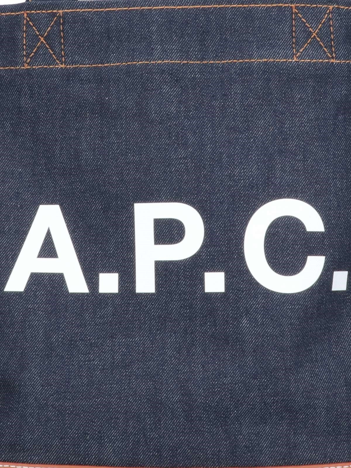 A.P.C. - "AXELLE" TOTE BAG - 4