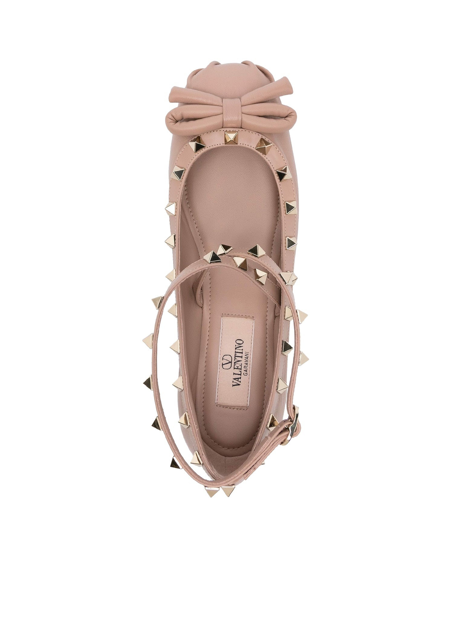 ROCKSTUD BALLERINA IN NAPPA - 4