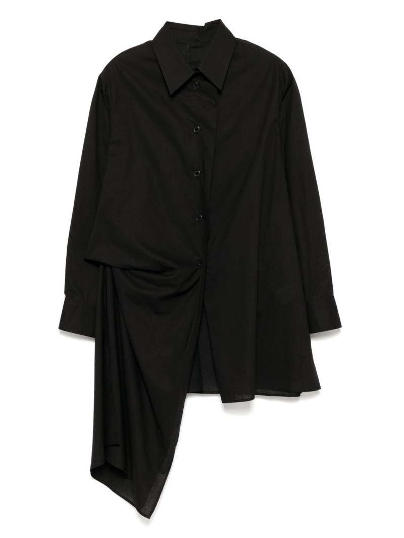 cotton asymmetric shirt 1