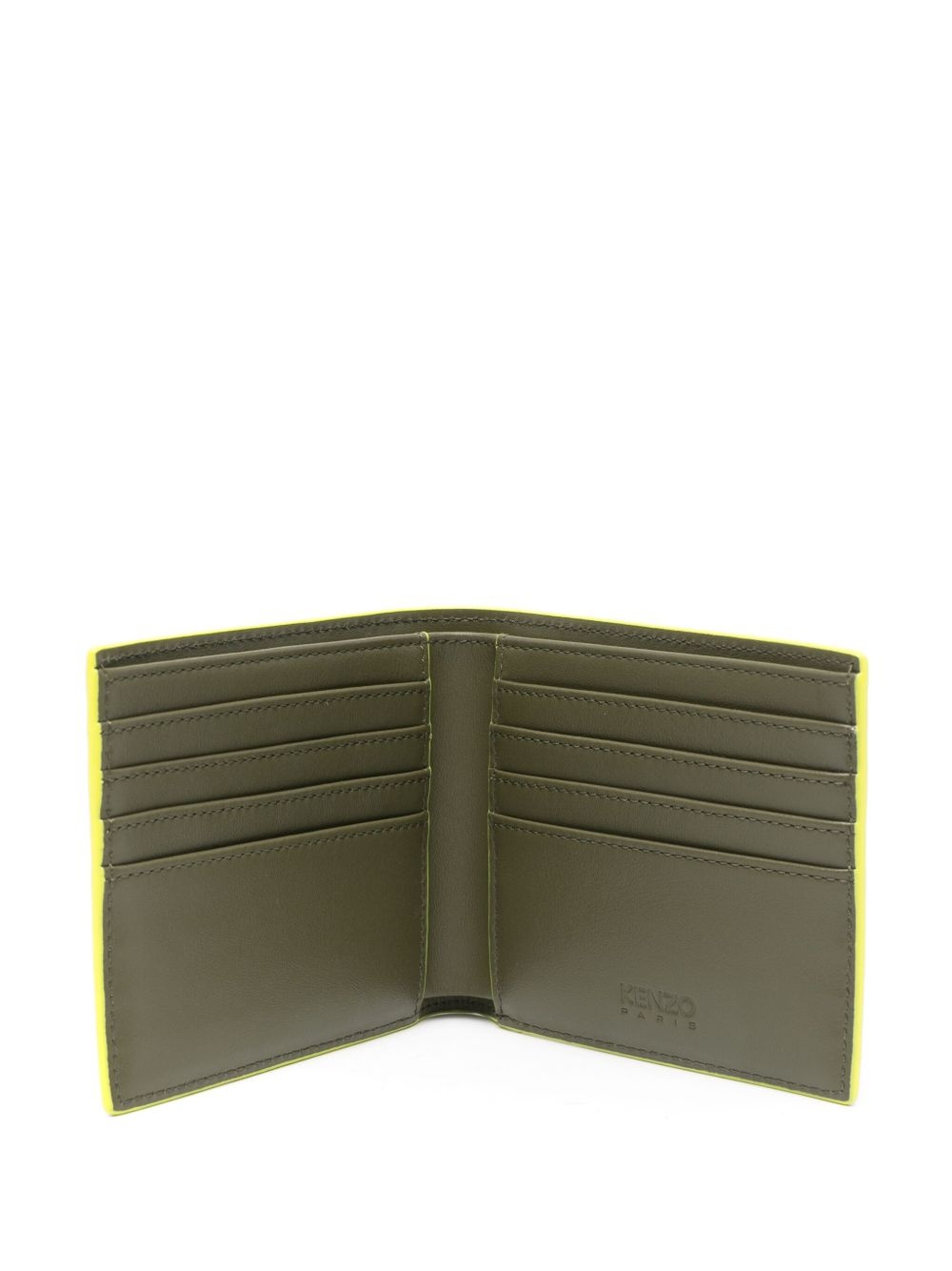 logo-embossed wallet - 3