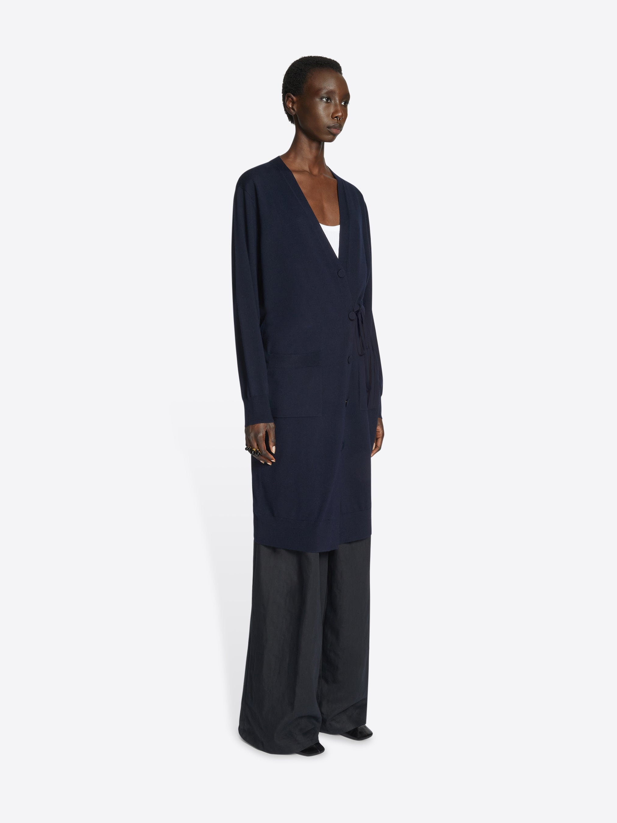 MERINO WOOL CARDIGAN - 3