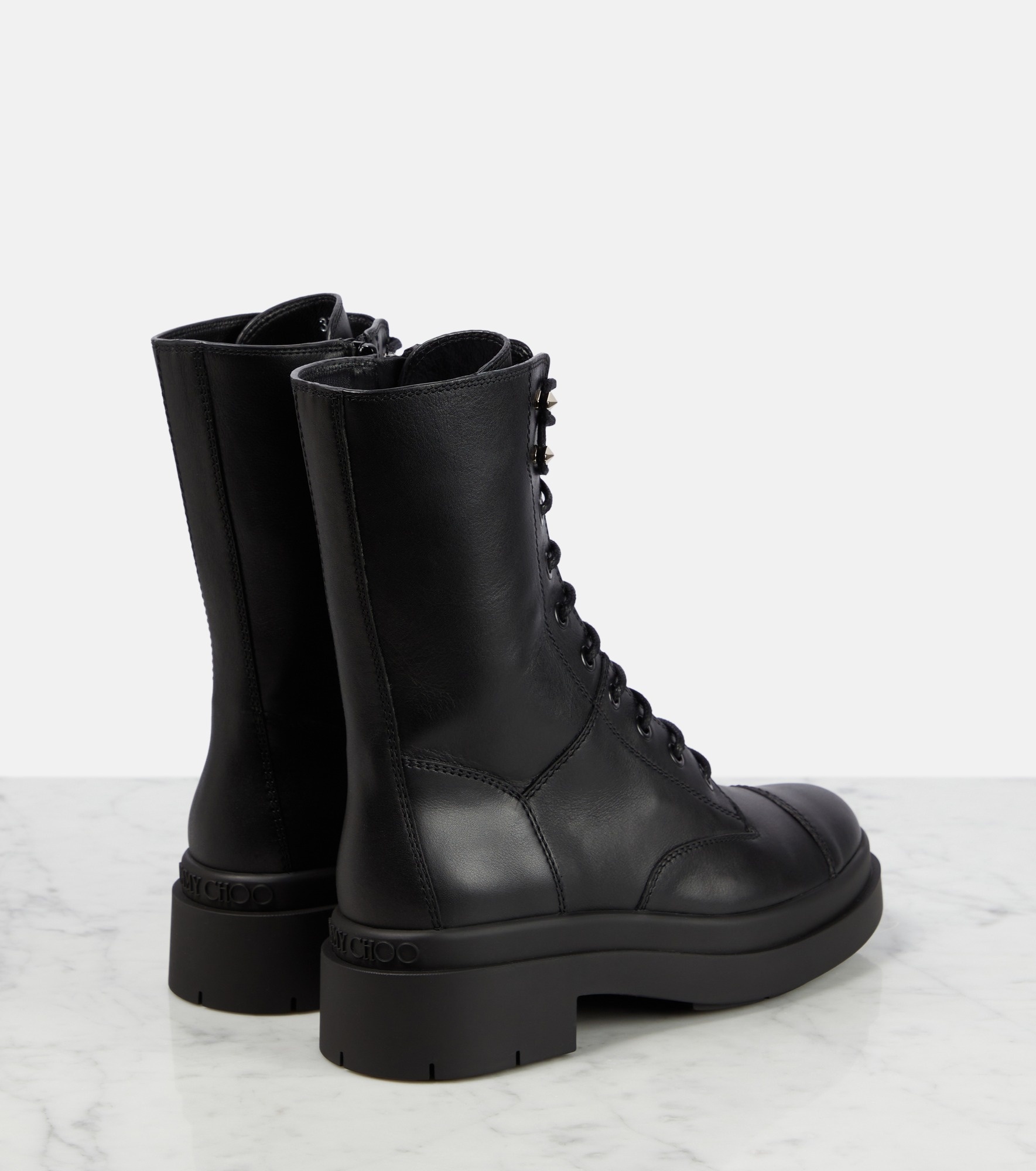 Nari leather mid-calf boots - 3