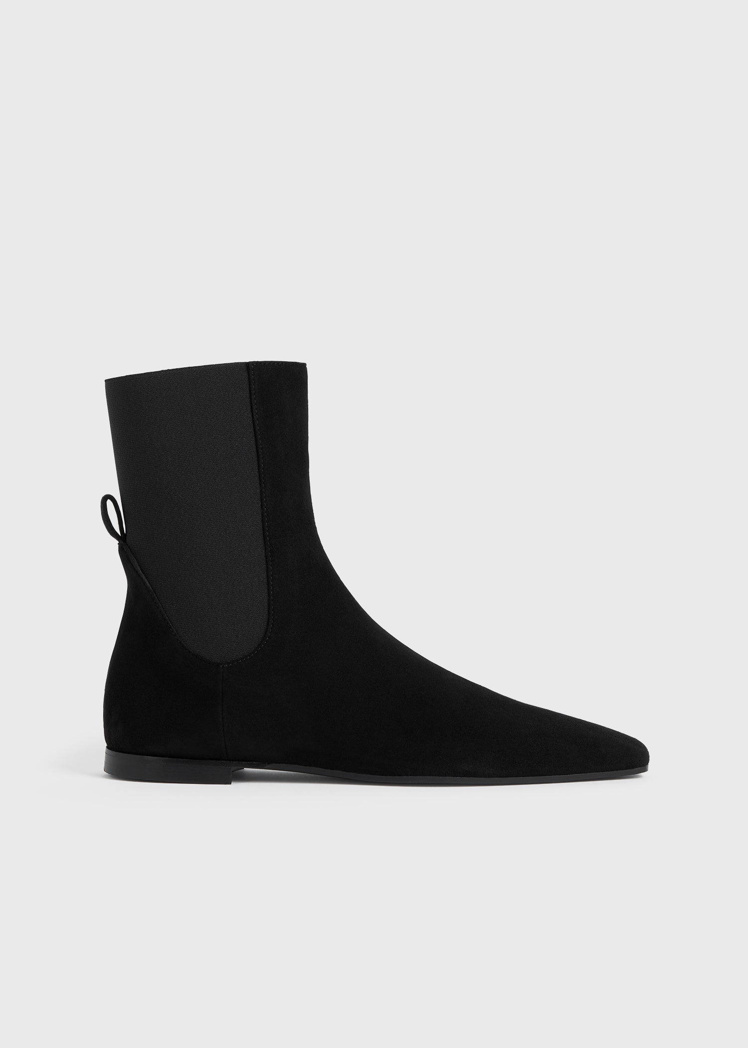 Suede Chelsea boots black - 7