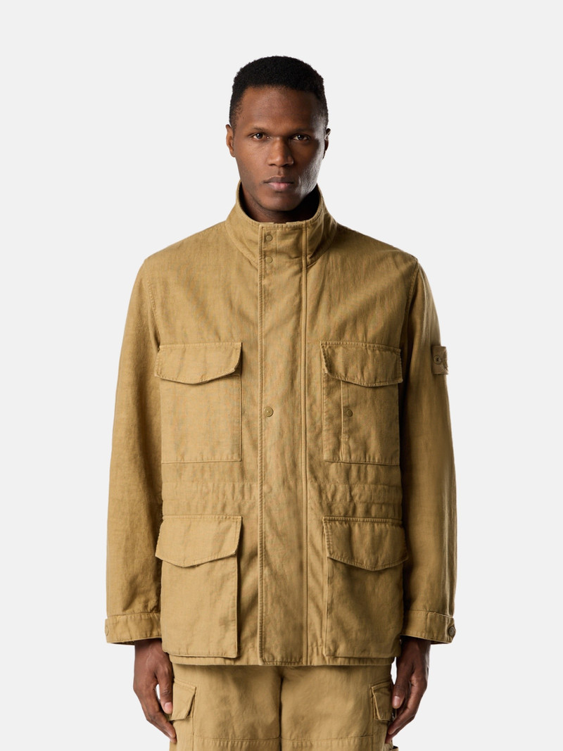 Stone Island 4100080 BONDED LINEN-TC_S.I. GHOST outlook