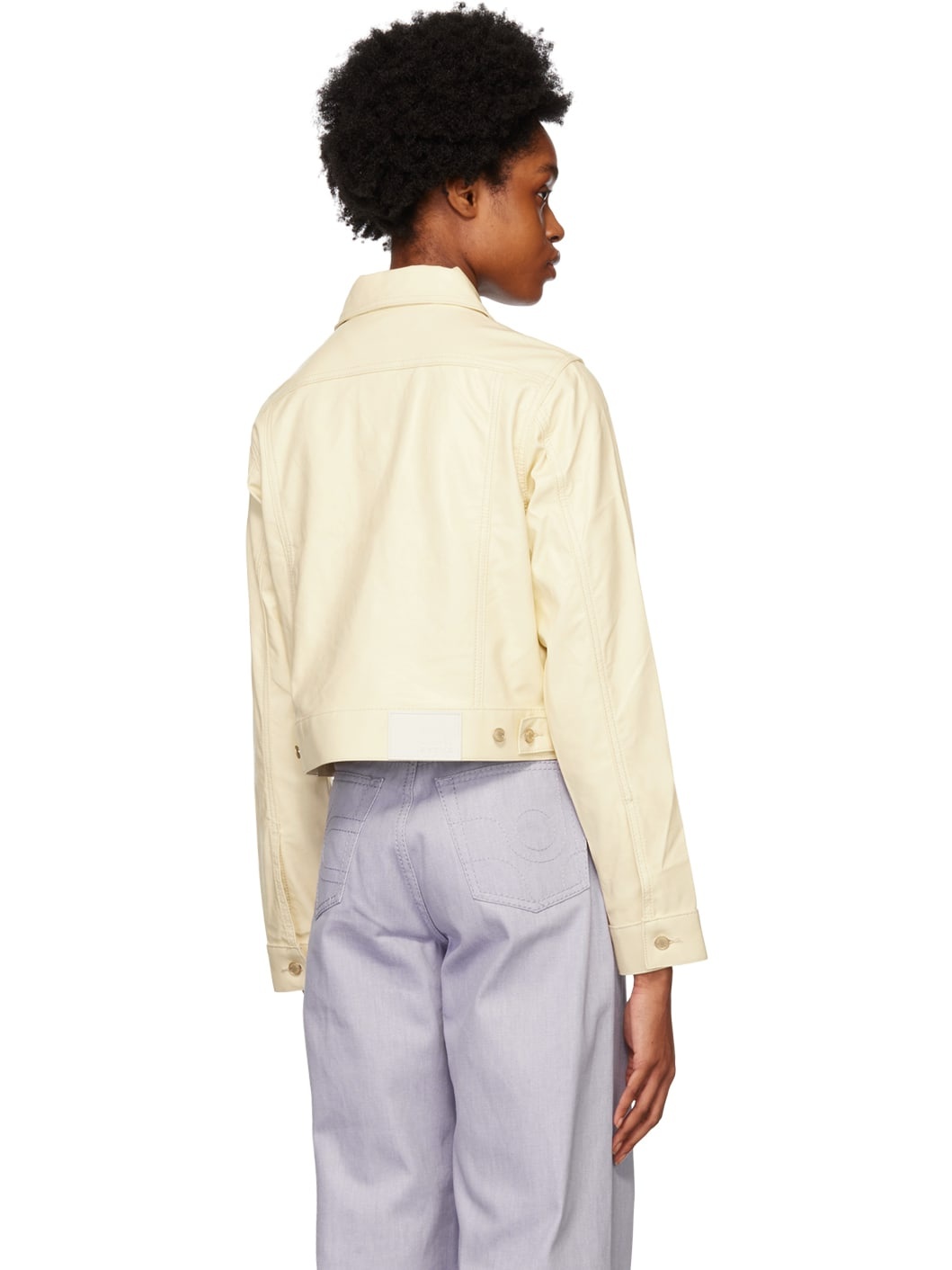 SSENSE Exclusive Yellow Buck Jacket - 3