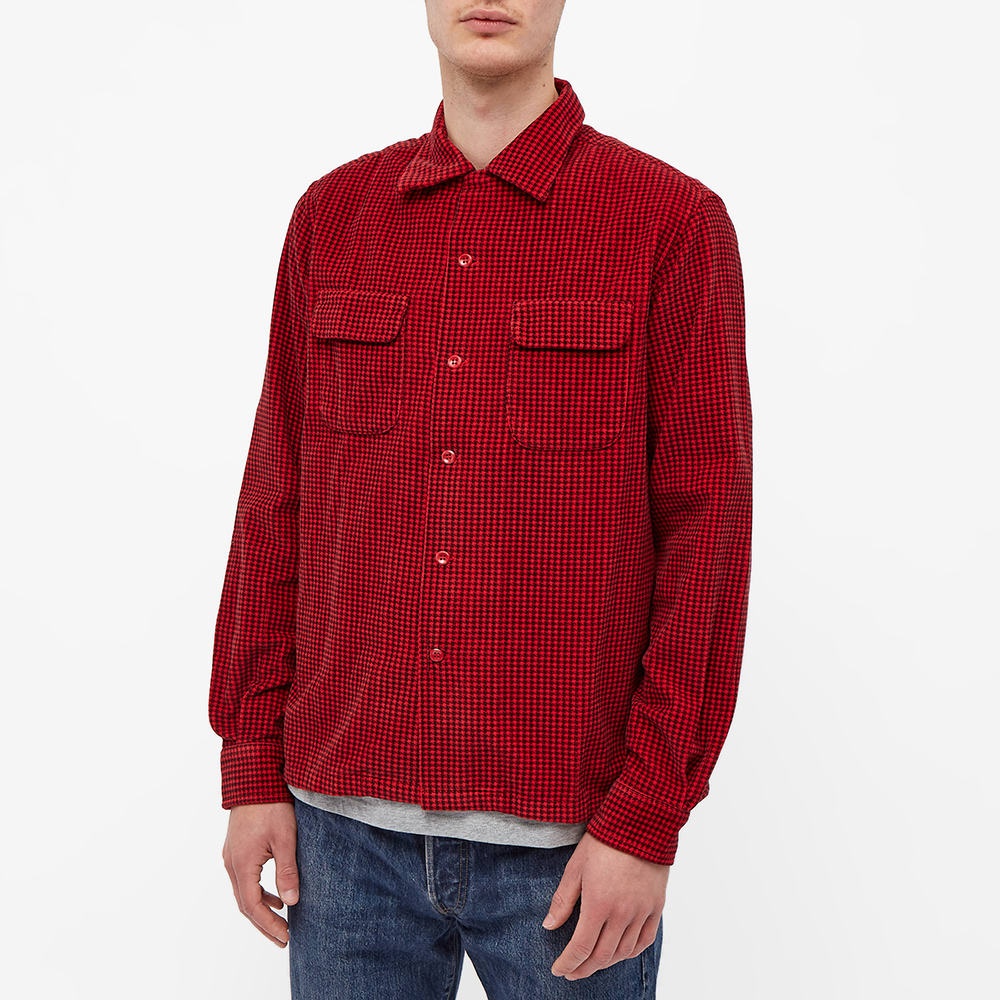 Levi's Vintage Clothing Checked Dog Tooth Overshirt - 3