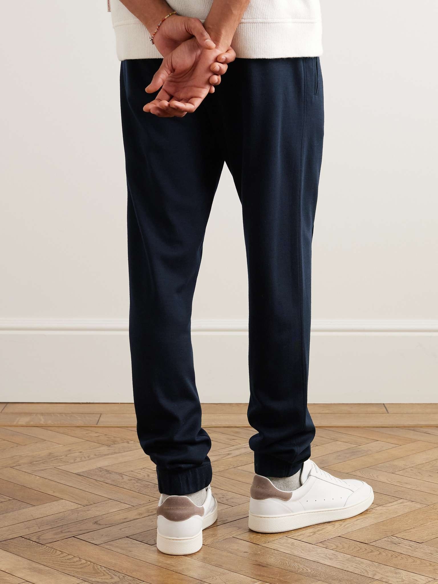 Struma Tapered Merino Wool Trousers - 3