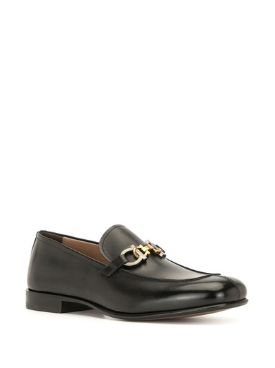 Salvatore Ferragamo slip-on leather loafers outlook