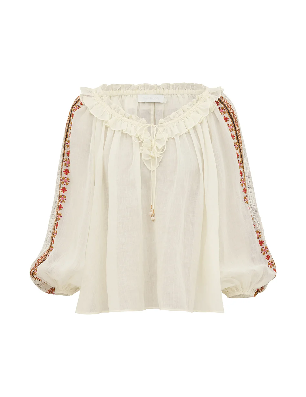 ASTER EMBROIDERED BLOUSE - 1