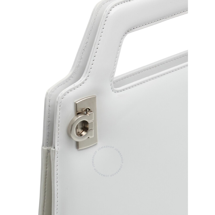 Ferragamo Wanda Flip-Lock Fastened Top Handle Tote Bag - 5
