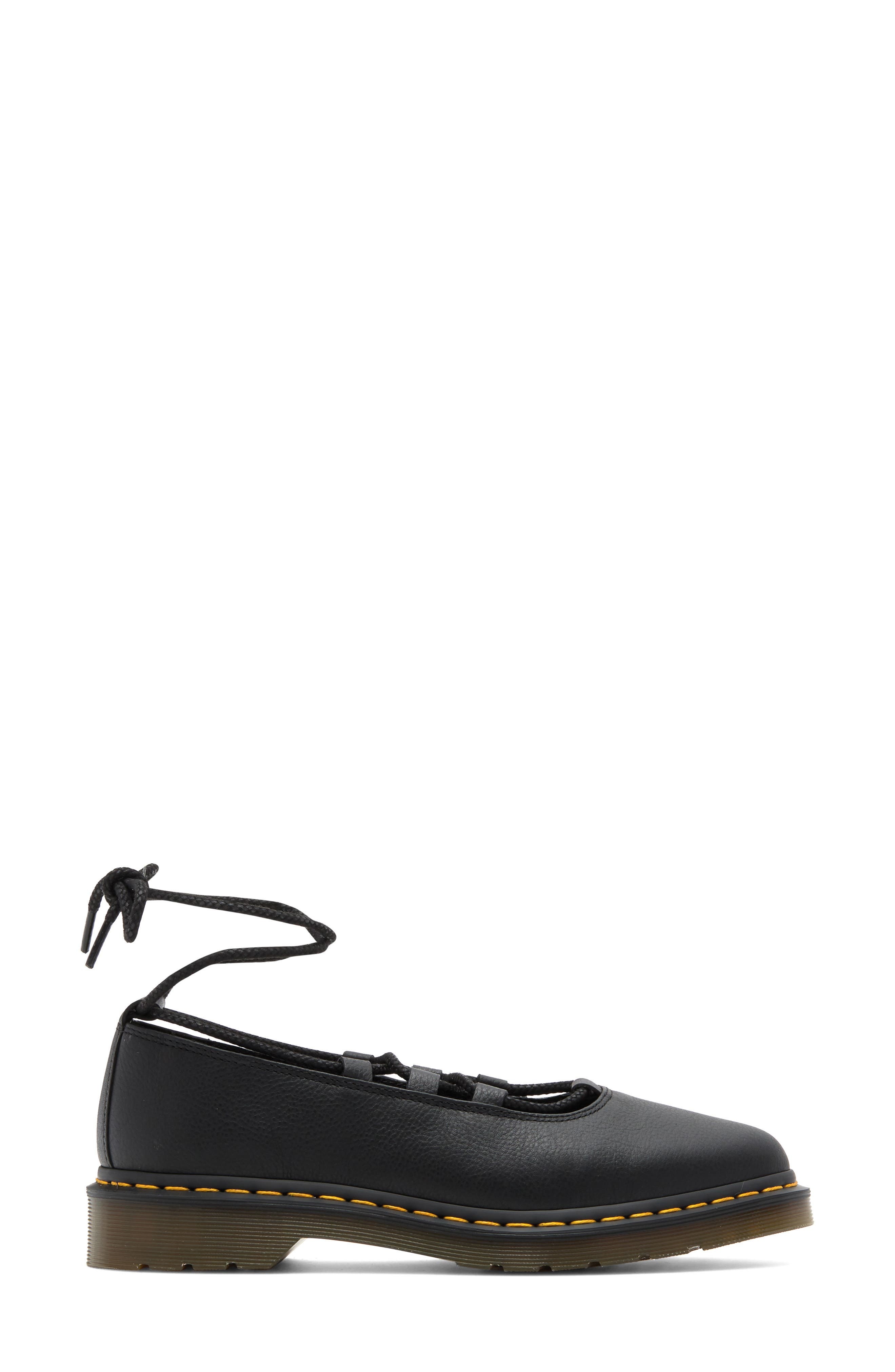 Dr. Martens Elphie II Pointed Toe Ballet Flat in Black at Nordstrom - 4
