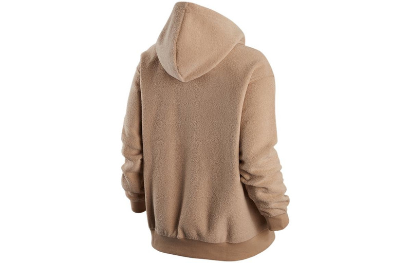 Nike (WMNS) Nike Sportswear Logo Hoodie 'Tan' DV7100-200 outlook