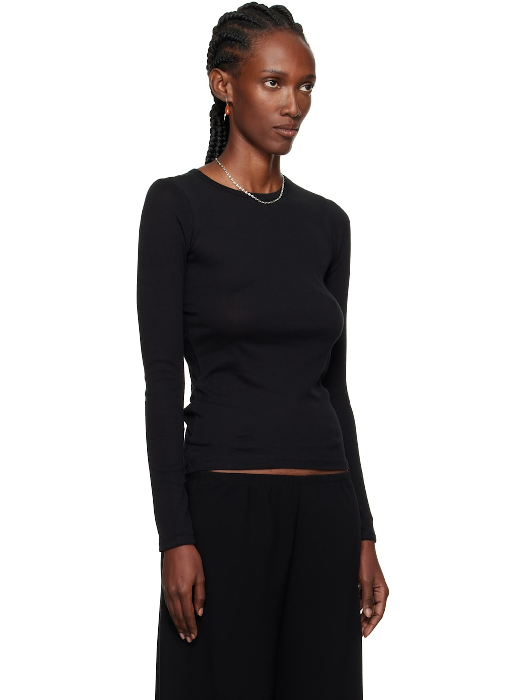 Black Olivia Longsleeve T-shirt - 2
