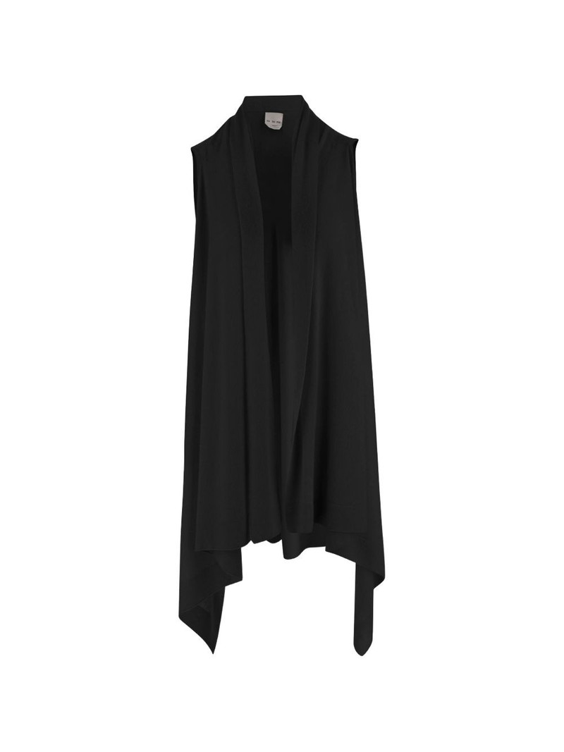 sleeveless open vest 1