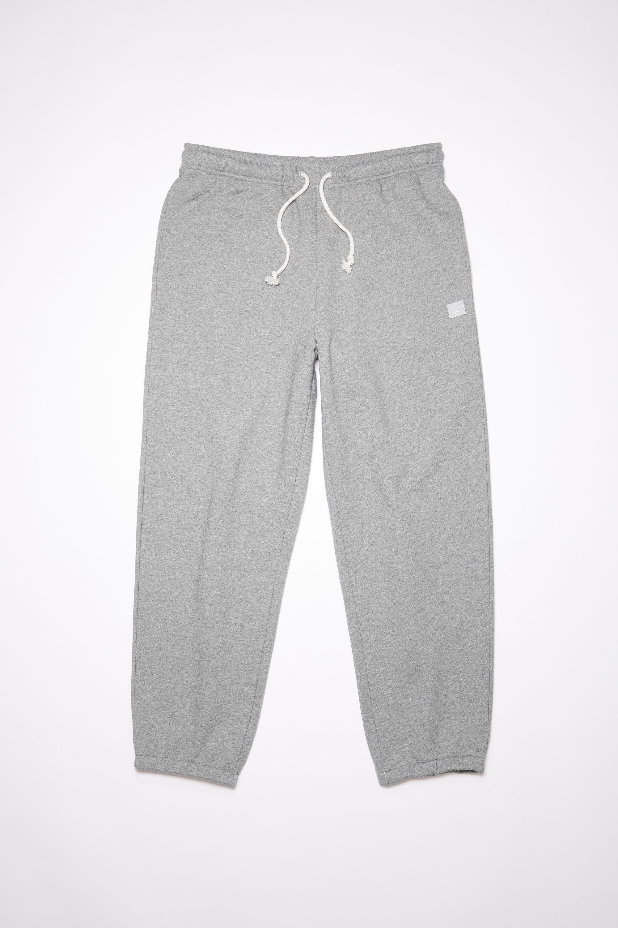 Cotton sweatpants - Light Grey Melange - 4