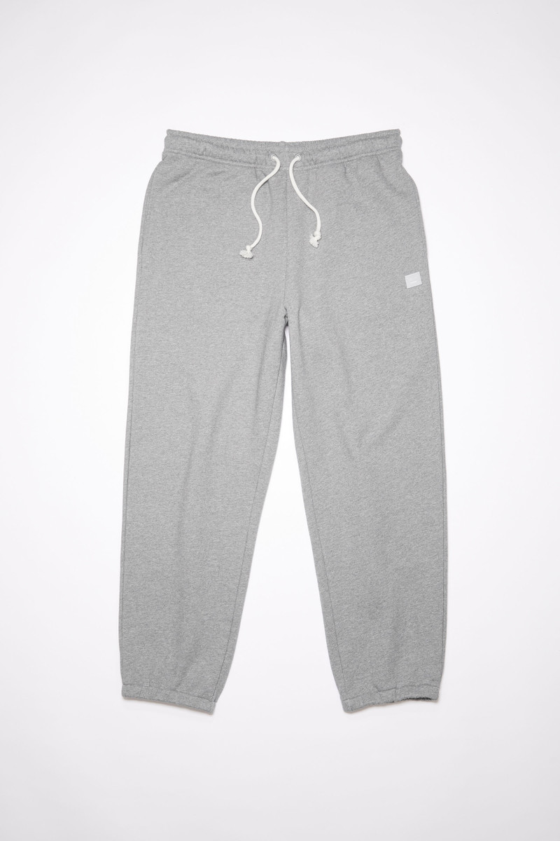 Cotton sweatpants - Light Grey Melange 4