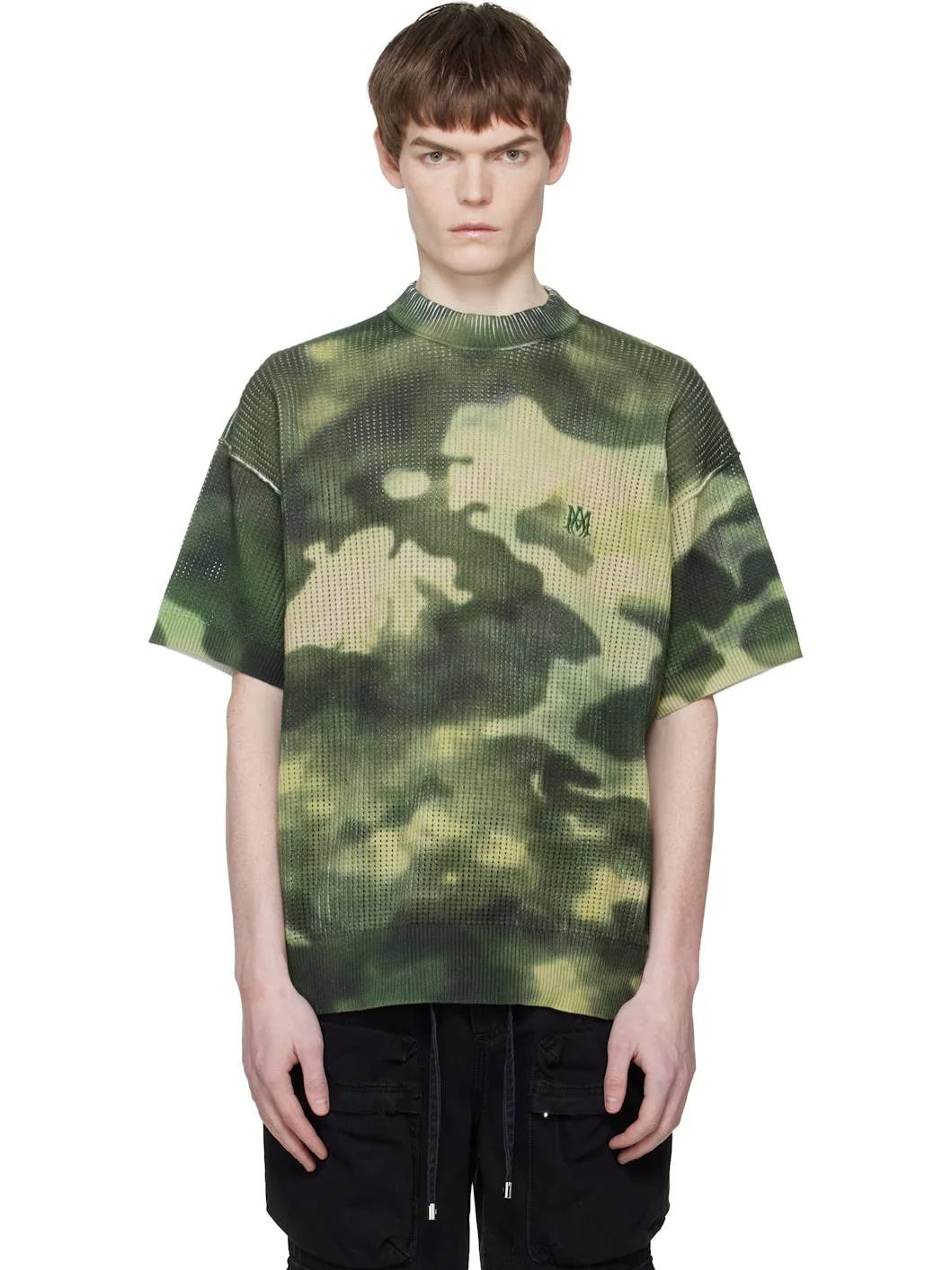 Green Camo Oversized T-shirt - 1