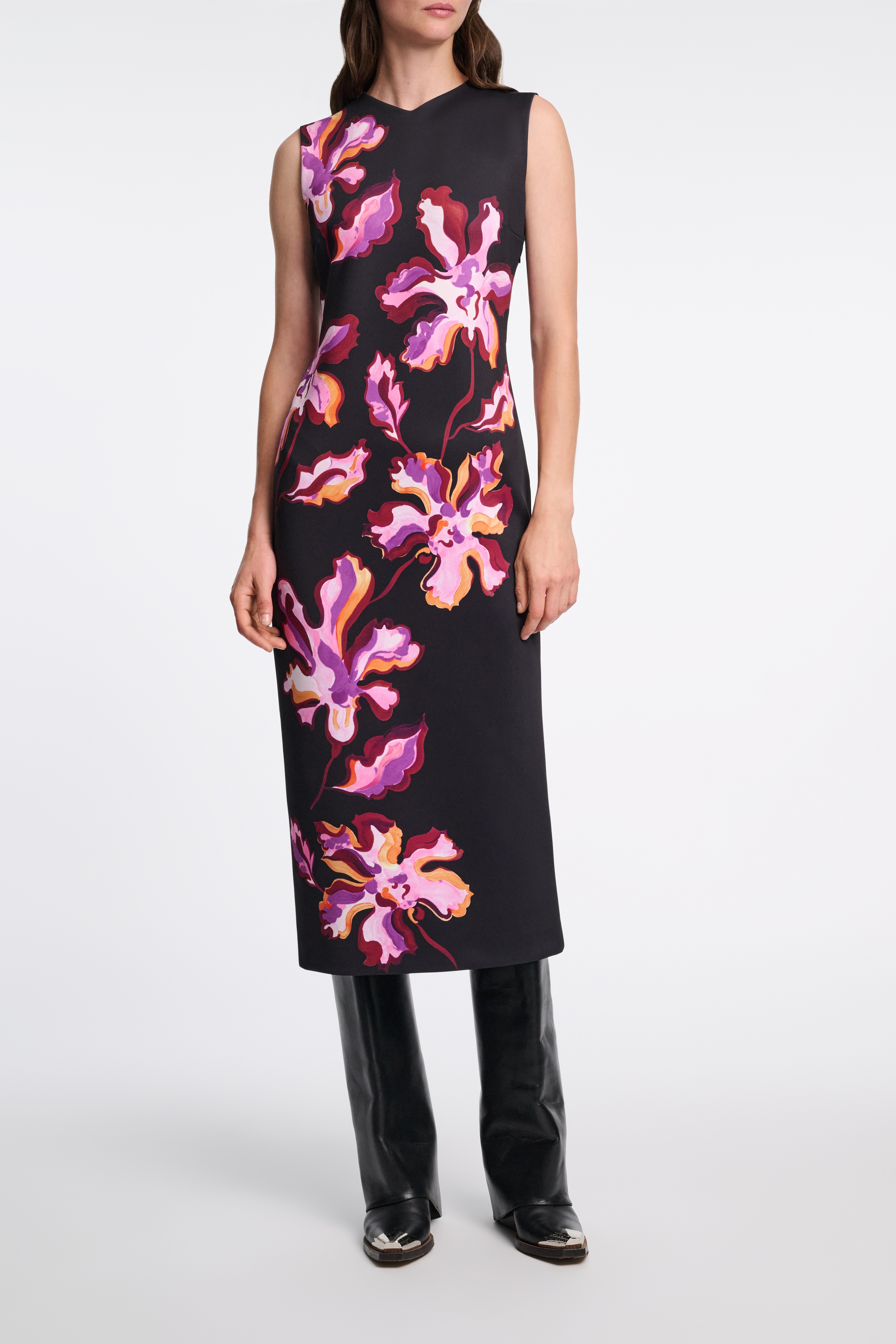 FLAME FLOWER dress - 4
