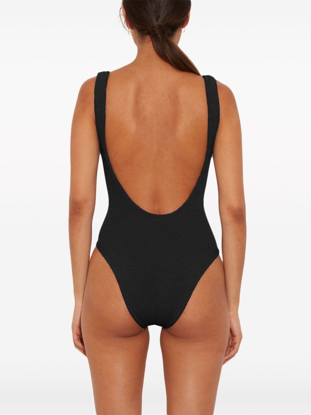 square neck swimsuit - 4