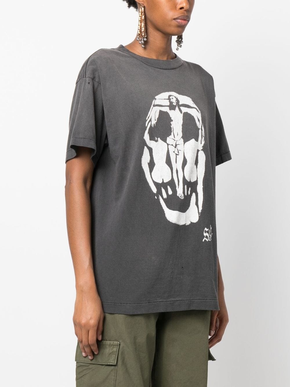 graphic-print cotton T-shirt - 3