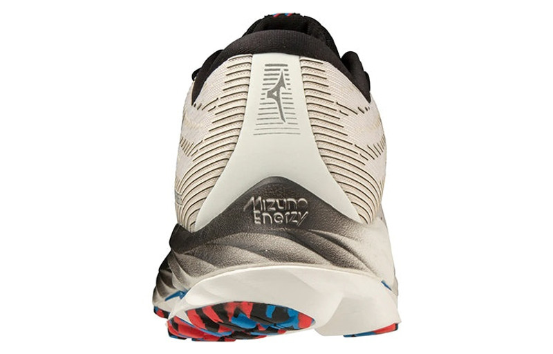 Mizuno Mizuno Wave Rider 26 2E Wide 'White Black' J1GC226301 outlook