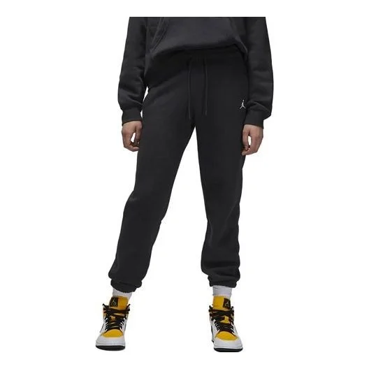 (WMNS) Air Jordan Brooklyn Sweatpants 'Black' DQ4478-010 - 1