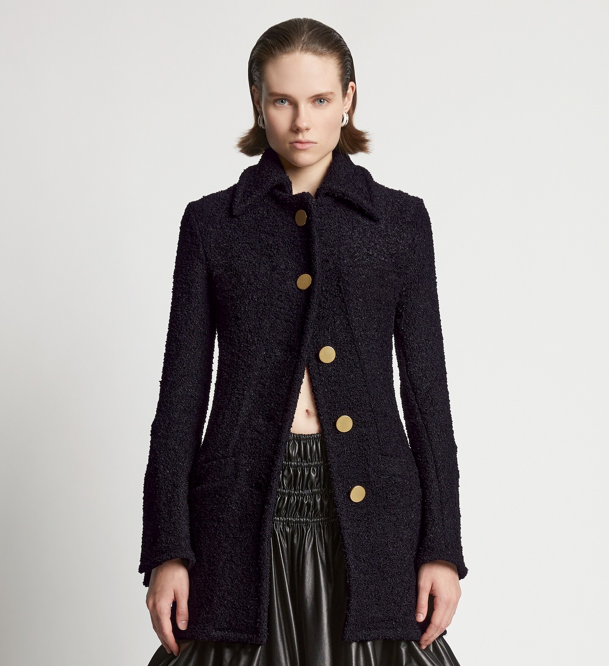 Stretch Boucle Blazer - 2