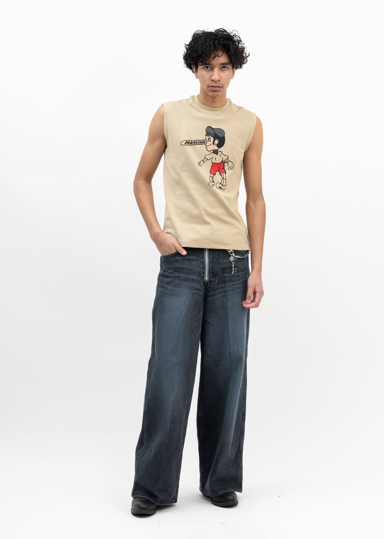Beige Mascotte Tank - 4