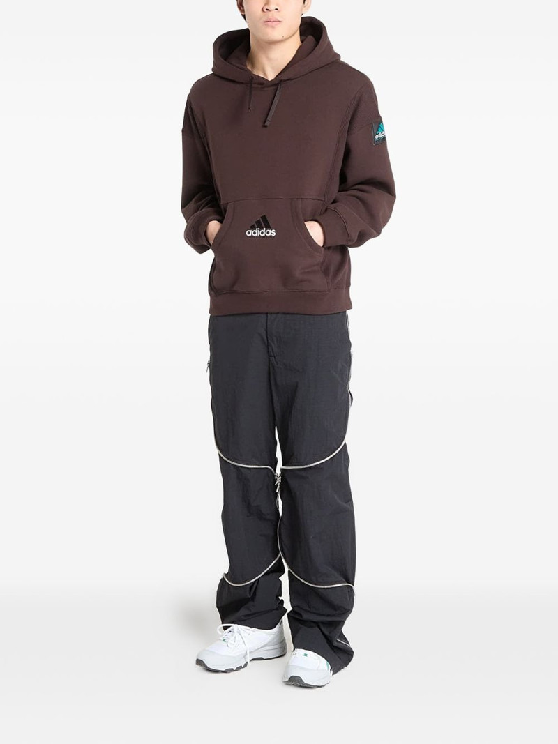 adidas Equipment logo-patch hoodie outlook