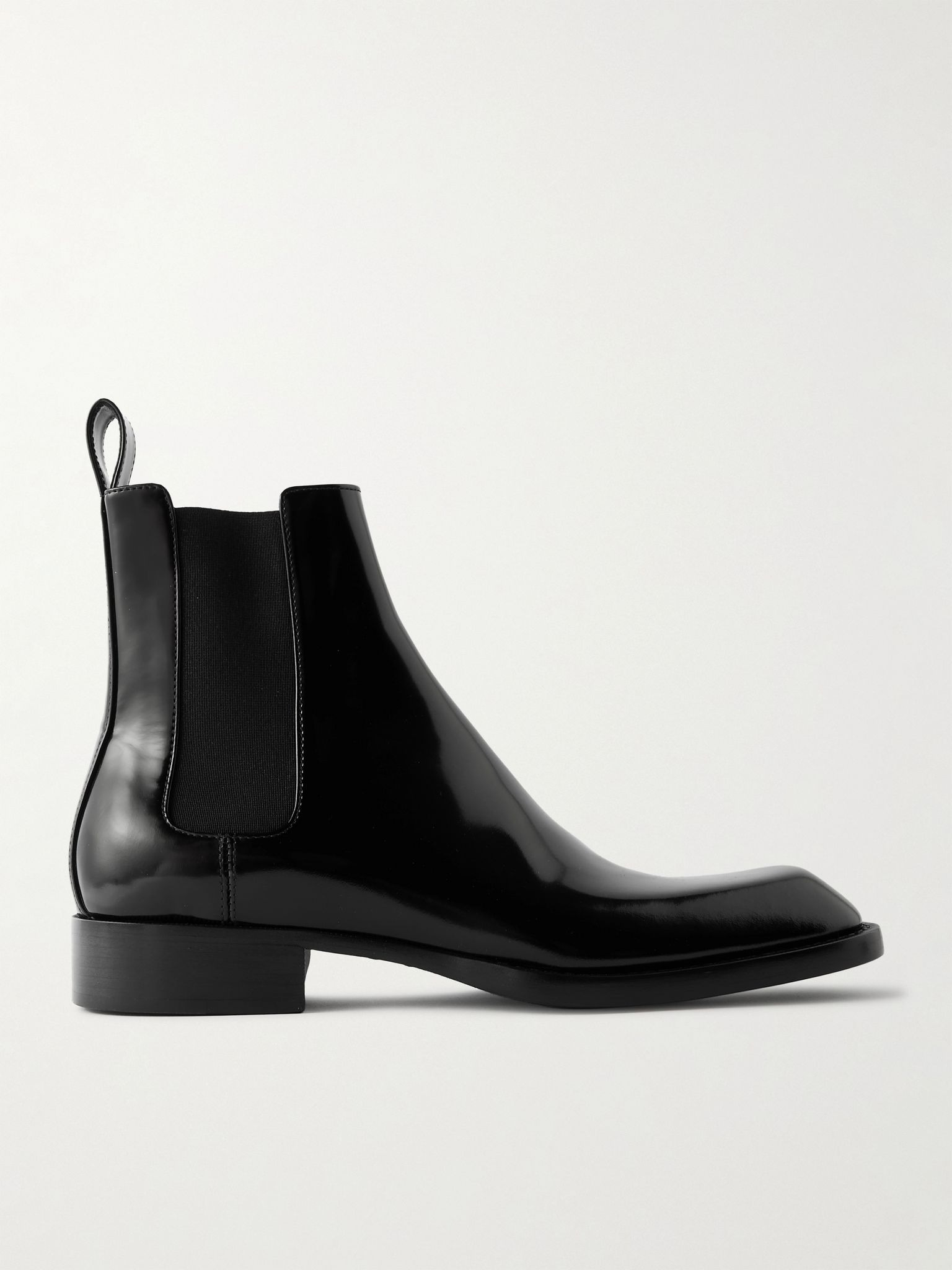 Vadim Polished-Leather Chelsea Boots Black - 1