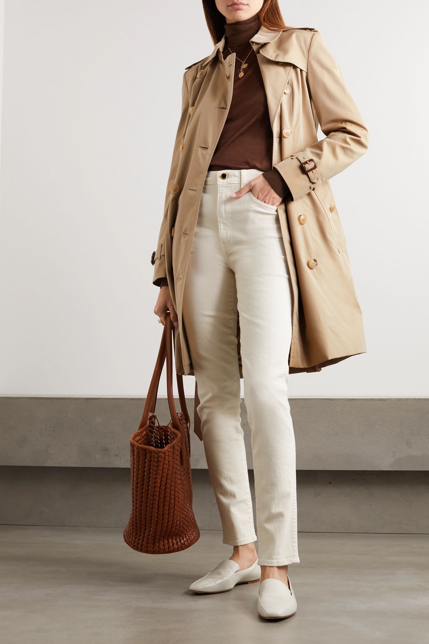 The Chelsea cotton-gabardine trench coat - 2