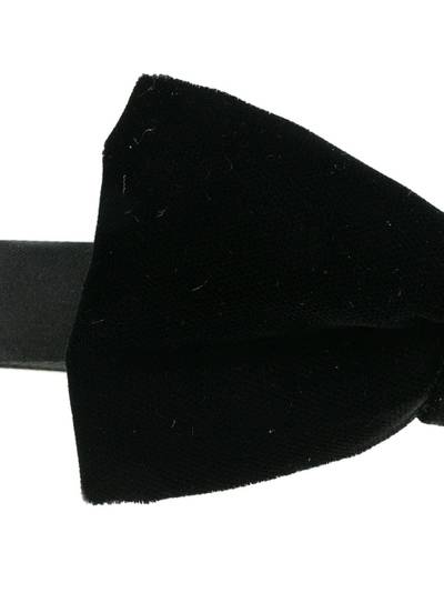 SAINT LAURENT velvet bow tie outlook