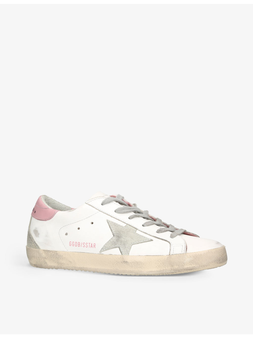 Superstar 10914 star-applique low-top leather trainers - 3