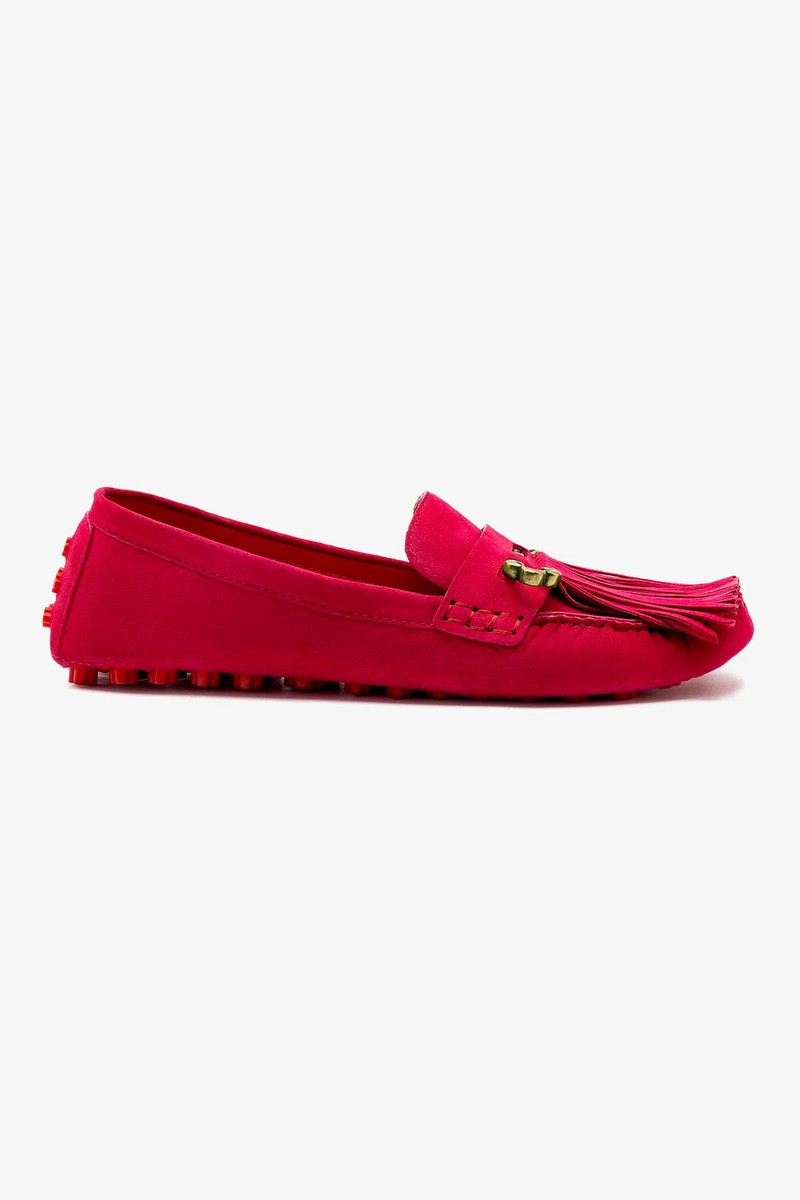 Joy Mocassin In Pink Suede 1