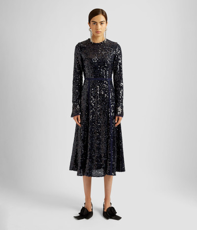 Erdem LONG SLEEVE MIDI DRESS outlook