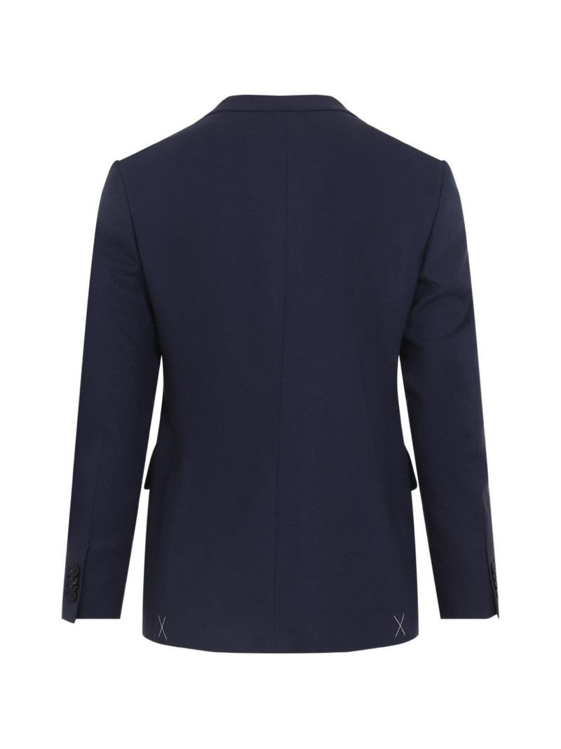 ZEGNA flap-pocket linen blazer outlook