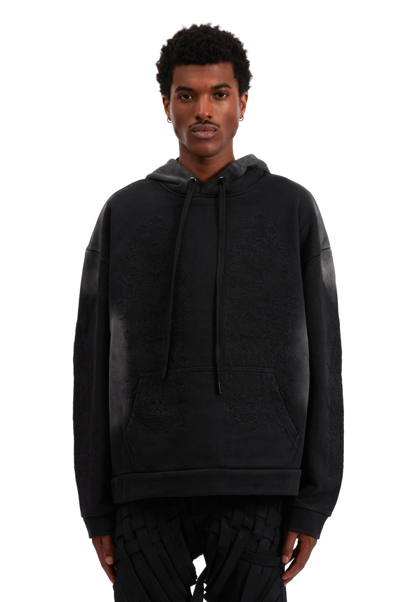 THORNED HOODED PULLOVER 3