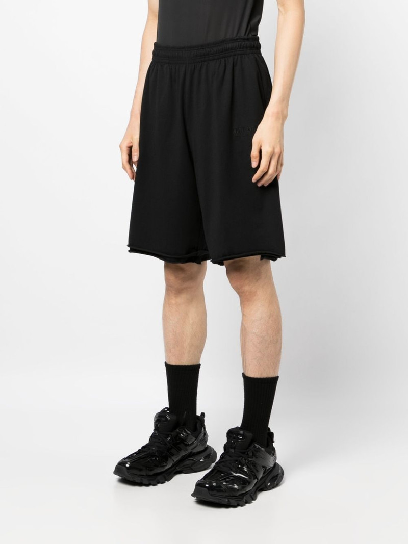 logo-embroidered jersey shorts 3