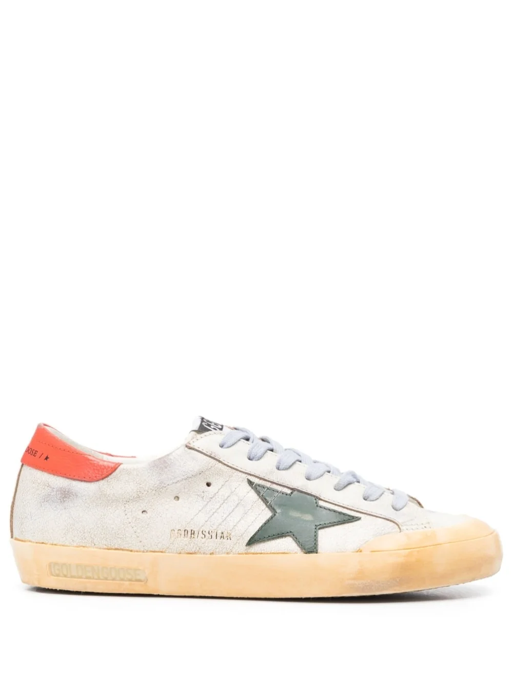 Super-Star distressed low-top sneakers - 1
