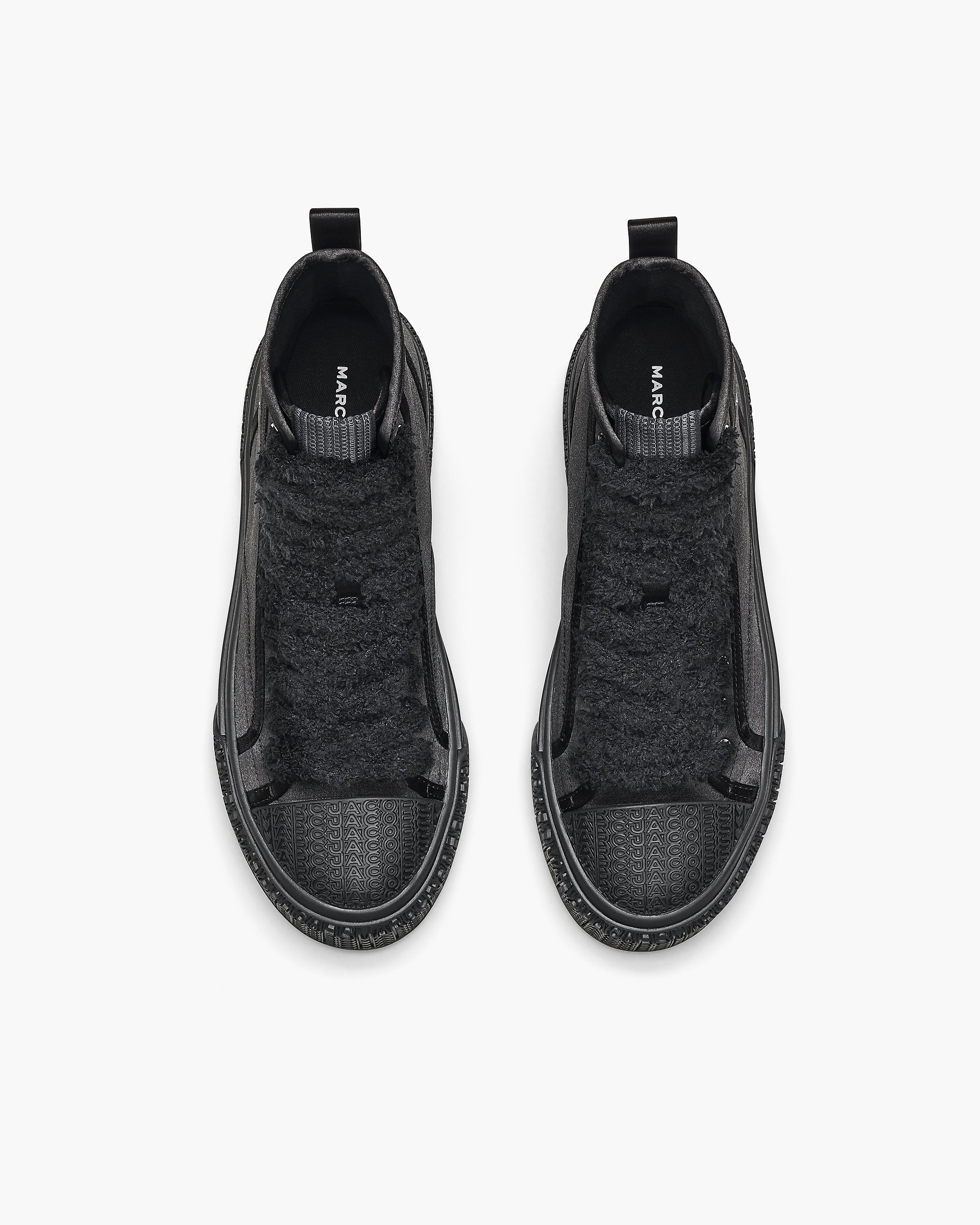 THE HIGH TOP SATIN SNEAKER - 7