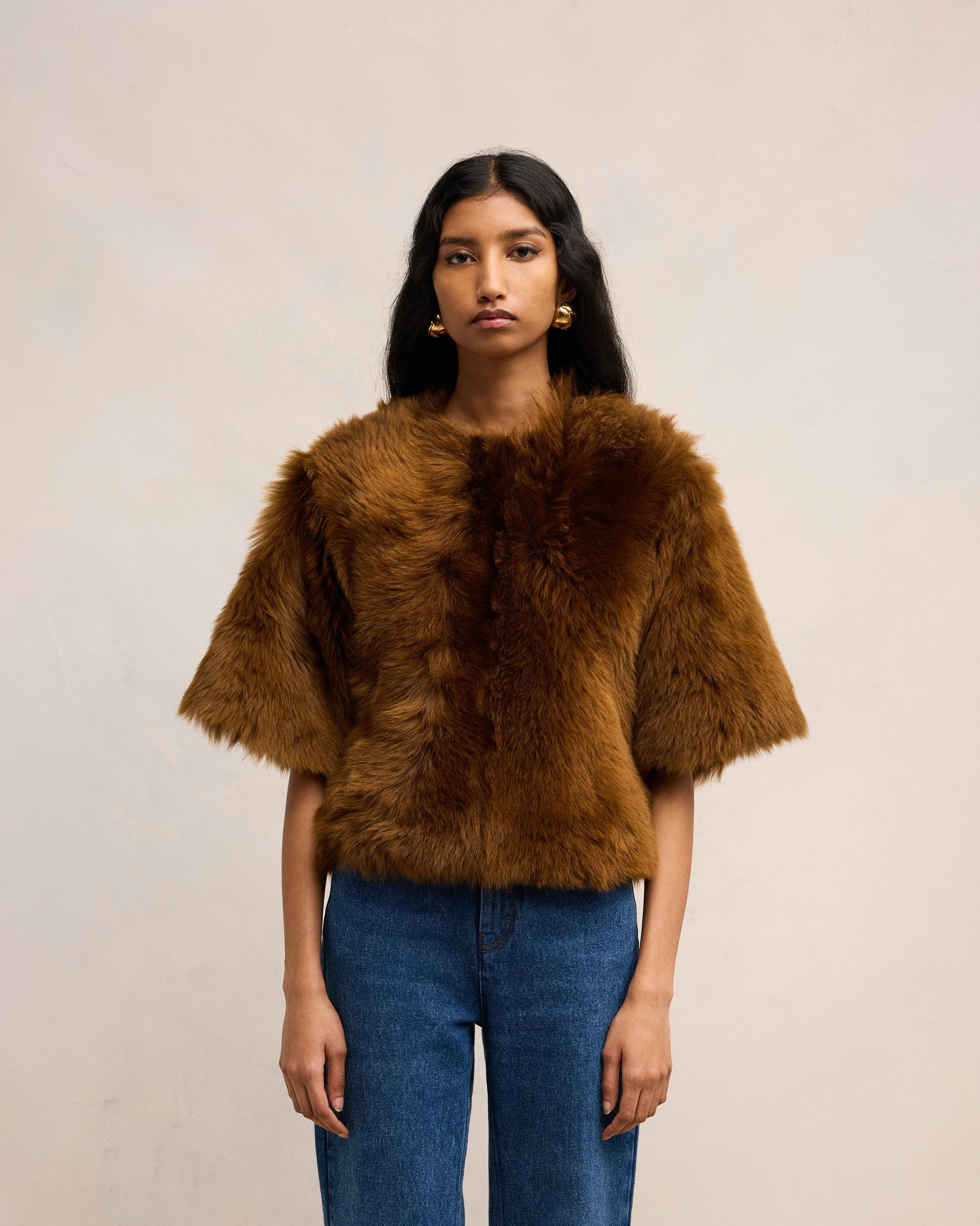 SHEARLING TOP - 3