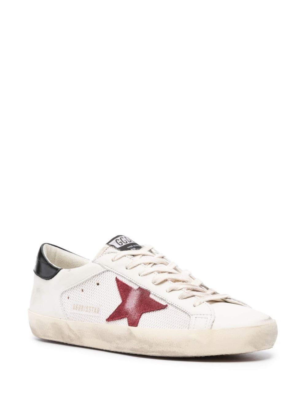 Golden Goose Deluxe Brand Sneakers Bianco Uomo Superstar in pelle - 2