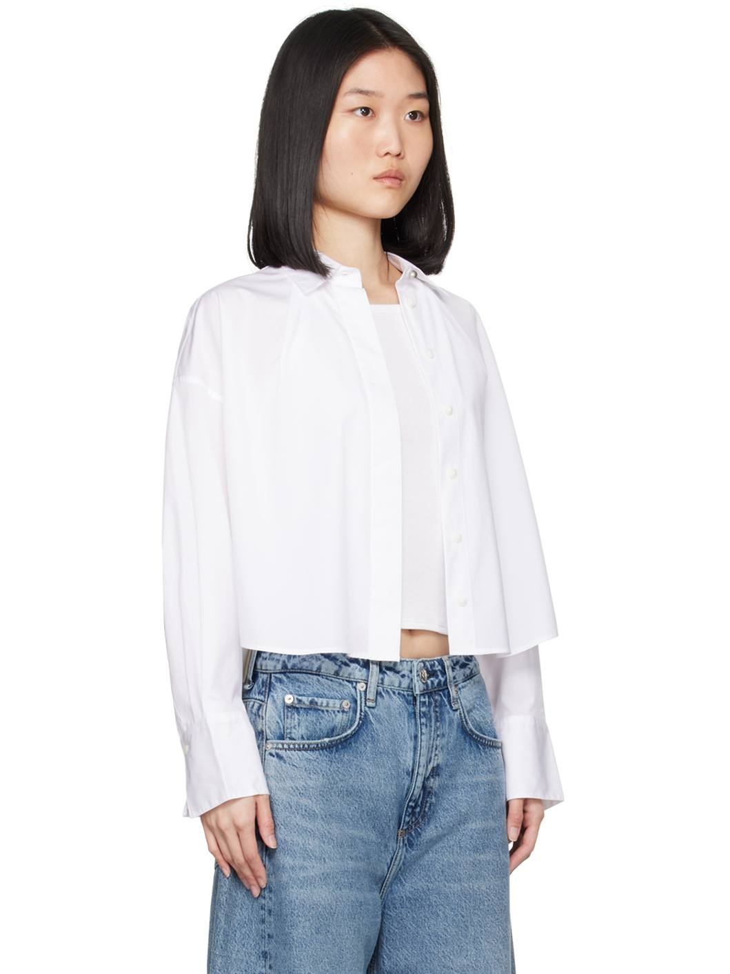 White Martha Shirt - 2