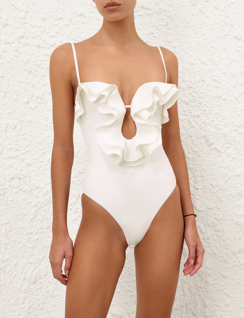 Zimmermann SOLSTICE FRILL PLUNGE 1PC outlook
