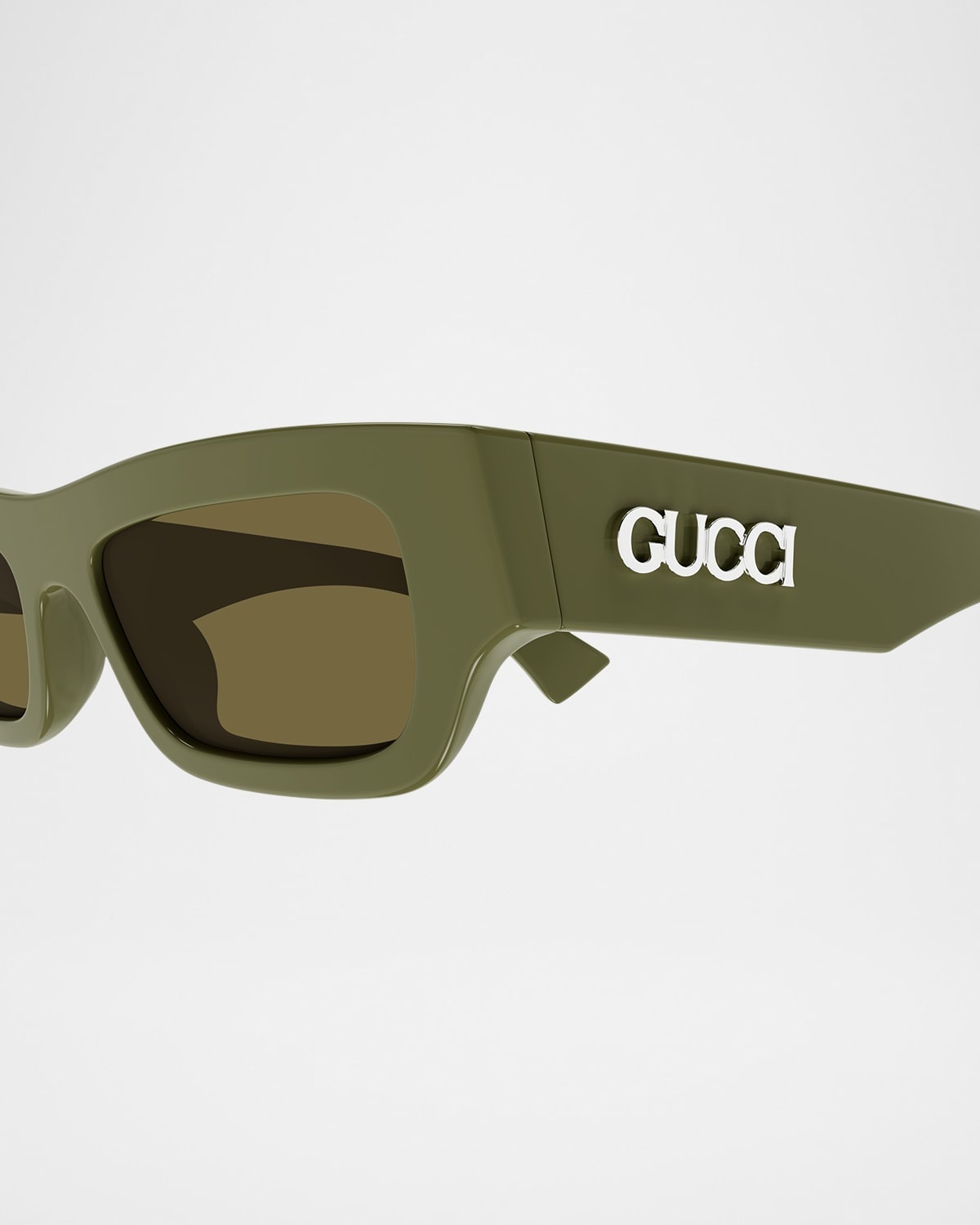 Men's GG1839SM Acetate Rectangle Sunglasses - 3