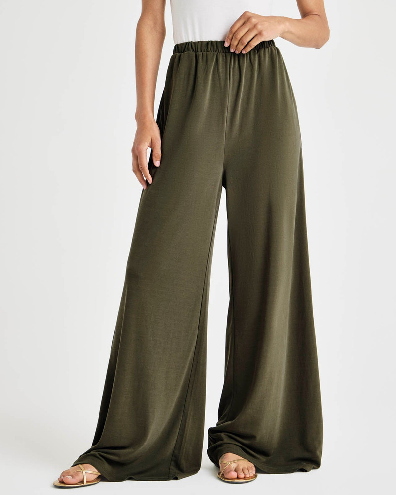 Giada Sandwash Palazzo Pant 1