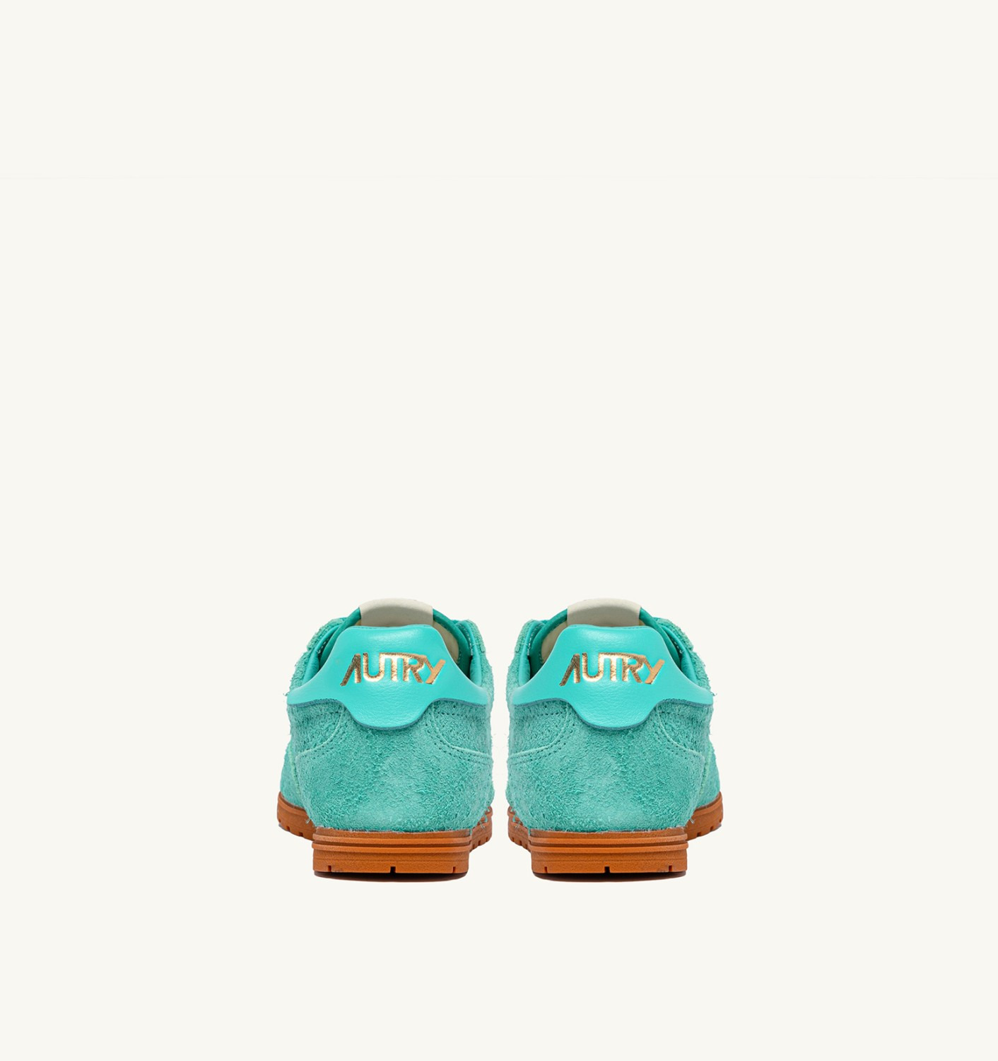 SNEAKERS WINDSPIN IN TURQUOISE SUEDE - 3